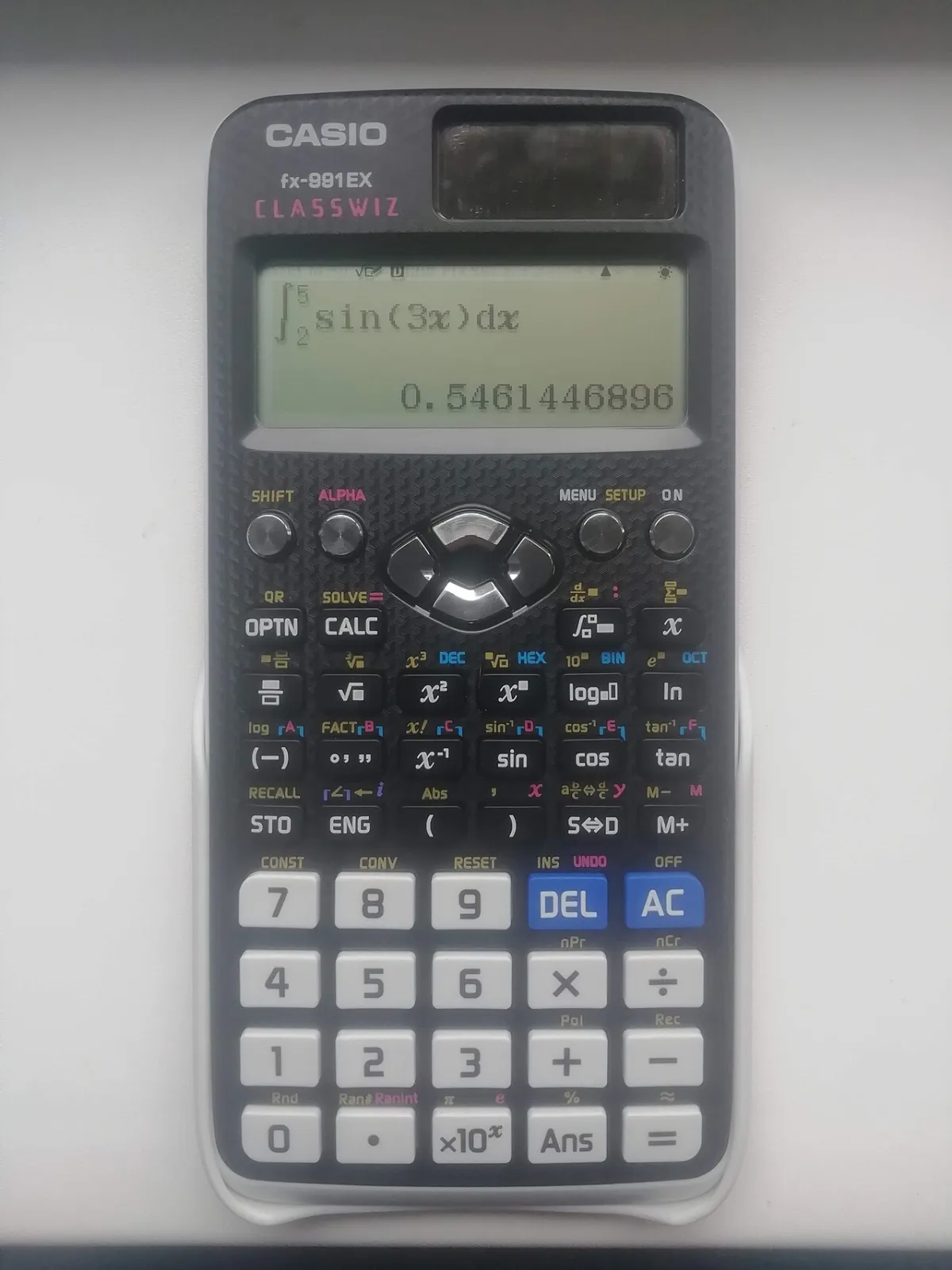 Calculatrice scientifique Casio fx-991EX